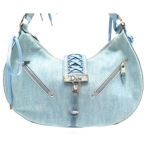 dior admit it denim handbag|Designer Handbags & Purses for Women .